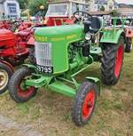 Fendt Dieselross, war beim Oldtimertreffen in Warken dabei.