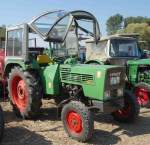 Fendt 200 S, ausgestellt bei der Oldtimerausstellung Baiersröder Hof im August 2015