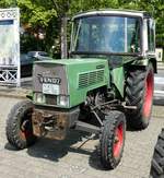 =Fendt Farmer 103, gesehen auf dem Ausstellungsgelände der Fendt-Freunde Bad Bocklet im Juni 2018