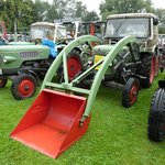 =Fendt Farmer 2D steht bei der Oldtimerausstellung in Gudensberg, Juli 2016