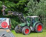 Fendt Favorit 515, stand etwas Abseits Oldtimertreffen in Warken.