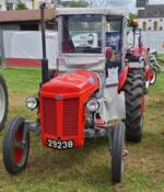 Ferguson TEF20; BJ 1954; 27 PS; beim Oldtimertreffen in Warken im Bild festgehalten. 21.07.2024