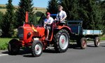 =Güldner G25 unterwegs beim Festzug anl.