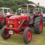 Hanomag Brillant; BJ 1963; 50 PS; mit Hänger beim Oldtimertreffen in Warken. 21.07.2024