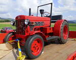 Hanomag Robust 800, Kleintraktor Eigenbau, Baujahr 2013, 6PS aus 353ccm, Schleppertreffen St.Peter/Schwarzwald, Aug.2024