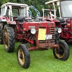 =IHC D 425 steht im Juli 2016 in Gudensberg zur Oldtimerausstellung