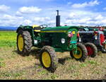 John Deere 1020 Traktor am Traktorentreff in Zauggenried/BE am 2024.07.13
