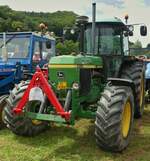 John Deere 3350, war beim Oldtimertreffen zu sehen. 21.07.2024