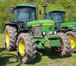 =John Deere 3050, gesehen bei der Oldtimerveranstaltung in Frankenberg/Eder.