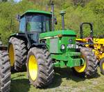 =John Deere 3640, gesehen bei der Oldtimerveranstaltung in Frankenberg/Eder. Mai 2024