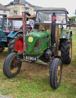 Lanz Bulldog 2816; BJ 1959; 28 PS; aufgenommen beim Oldtimertreffen in Warken. 21.07.2024