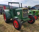 =MAN AS 250, Produktionszeitraum 1938 - 1946, 4504 ccm, 50 PS, gesehen bei der Oldtimerausstellung in Uttrichshausen, 07-2022