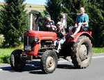 =MF 35 unterwegs beim Festzug anl.