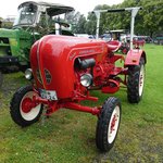 =Porsche Junior steht bei der Oldtimerausstellung in Gudensberg, Juli 2016