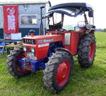 Same Condor 55, italienischer Allradschlepper, 3-Zyl.Diesel, 2827ccm, 55PS, Baujahr 1982, Schleppertreffen St.Peter, Aug.2024