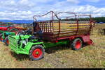 Schilter 2000 Ladewagen am Traktorentreff in Zauggenried/BE am 2024.07.13