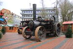 John Fowler Dampfpfluggespann 18nHP am 24.11.2024 auf dem Weihnachtsmarkt in Essen Steele.