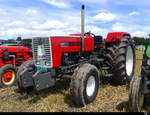 Roter Steyr 1108 am Traktorentreff in Zauggenried/BE am 2024.07.13
