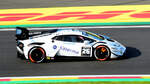 #26 Lamborghini Huracan Super Trofeo EVO2A, Fahrer: Cyril Saleilles und Julien Lambert, Team: Rexal Villorba Corse, Lamborghini Super Trofeo Europe eine der am stärksten umkämpften Markenmeisterschaften der Welt, im Rahmenprogramm der FIA WEC 6h Spa Francorchamps am 11.5.2024 HURACÁN SUPER TROFEO EVO2