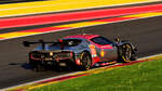 #55, Nachschuss, Ferrari 296 LMGT3, Team Vista AF Corse Fahrer: François Hériau, Simon Mann & Alessio Rovera. FIA WEC in Spa Francorchamps am 11.5.2024 