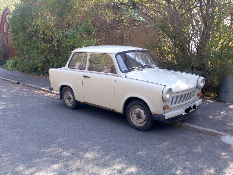 Trabant 601 in alltäglicher Gebrauch.