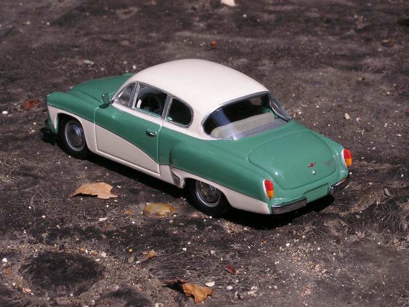 Wartburg 312 Coupe, Rckansicht.